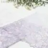 Material de encaje con bordado floral de malla en bloques de color exquisito Tanglong para dobladillo de falda DIY, lencería y ribete de encaje para camisola