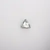 Triángulo con base puntiaguda acrílico forma especial diamante DIY collar joyería decoración material gema colorida Diamante cosido a mano
