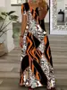 2026 Nuevo Estilo Europeo y Americano Moda Callejera Transfronteriza Primavera Vestido de Mujer con Cuello en V Falda Irregular Ajustado