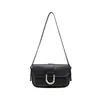 2025 Bolsa Quadrada Simples de Luxo Fivela de Cinto Personalizada Bolsa de Ombro com Aba Bolsa da Moda para o Dia a Dia da Mulher Bolsa para Celular Lote