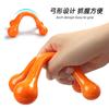 Masajeador de Mano para el Cuerpo Humano con Tacto Suave, Presión de Acupuntura para Hombros, Cuello y Espalda, Relajación Muscular, Bola de Masaje con Forma de Arco
