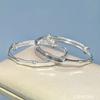 Pulsera de bambú para niños de plata esterlina 9999 pulsera para bebés varones y niñas pulsera sólida para bebé regalo para un bebé de un mes de edad