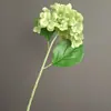 Nuevo producto transfronterizo: Flores Artificiales de Fieltro Realistas de Hortensia para Boda, Hogar y Decoración de Ventanas; Hortensias 3D al por mayor