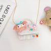 Bolsa de Ombro Fofa de Menina Japonesa Bolsa Transversal Infantil Desenho Animado Moda Pequena Bolsa Corrente Pequena Bolsa Quadrada Nova