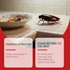 Cebo Adhesivo para Cucarachas Moonspry Limpieza Doméstica Diaria Matador de Cucarachas Sala de Estar Dormitorio Cocina Pegatina Conveniente para Cucarachas