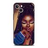 Funda para teléfono de chica sexy con moda africana para iPhone15