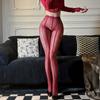 Meias-calças Sexy de Renda Jacquard com Rede e Listras Verticais Vazadas para Meninas Quentes e Mulheres Maduras Qqny Stockings