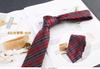 Gravata Estilo Coreano Vestido Masculino Casual Gravata Estreita 6cm Noivo Casamento Estilo Britânico Gravata de Poliéster