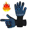 Guantes para barbacoa guantes para horno guantes para microondas guantes ignífugos guantes de 500 800 grados