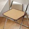 Almofadas de vime de verão para cadeiras, almofadas universais para as quatro estações, almofadas frescas e respiráveis, almofadas de verão para cadeiras, almofadas para escritório, restaurante, carro