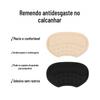 Pasta de calcanhar em forma de leque Sapatos de salto alto Antiabrasão para homens e mulheres Pé antiderrapante Ajuste de borboleta Código Pasta de calcanhar antiderrapante Esponja Pasta de calcanhar espessada