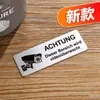 Stock Listo Venta al Mayoreo Letreros de Advertencia Autoadhesivos para Cámara Letreros de Amazon Letreros de Aluminio de Advertencia de Videovigilancia Letreros de Aviso