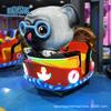 Nueva Máquina Columpio Comercial Juego MP5 Equipo de Parque Infantil Interactivo para Niños Elegante Coche Columpio de Fibra de Vidrio que Funciona con Monedas
