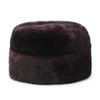 Protectores de oídos de invierno para personas de mediana edad y ancianos Abuelo Papá Sombrero cálido Imitación de pelo de visón Sombrero de príncipe Sombrero de algodón Baotou Sombrero de maestro de la tierra del noreste
