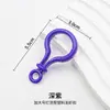 Cor Doce Tamanho Plus Fivela Plástica Fivela Lâmpada Chaveiro Figura de Boneca Gancho para Bolsa Fivela Acessório para Joias DIY Fivela