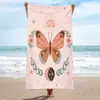 Alfombra de rizo patrón de moda toalla para sudar toalla de playa toalla de baño chal toallita de microfibra impresión digital costero