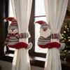 Amarrilhos Criativos de Cortina de Natal Enfeites de Bonecos de Desenho Animado Bonecos de Decoração para Hotel Restaurante Pingentes para Vitrine