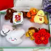 Colgante de Peluche Año Cultural y Creativo del Caballo, Llavero Creativo de Dibujos Animados con Dinero, Colgante para Bolso, Imán Versátil para Refrigerador para Niñas, Venta al por Mayor