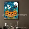 Comercio exterior nuevo pintura de diamantes 5D Halloween decoración del hogar pintura de piedras diy bordado de diamantes pintura mosaico fábrica venta al por mayor
