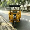 Triciclo a Gasolina con Techo, Exportación Transfronteriza Resistente al Desgaste para Transporte de Carga en Arena y Grava