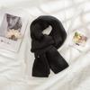 Bufanda de Lana 100% Pura de Alta Calidad para Mujer Invierno Australiana Cálida Tejida Combinable para Hombre Regalo para Pareja Bufanda Roja