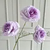 3 Flores de Peonía Artificiales para Decoración de Bodas, Arreglos Florales, Decoraciones de Pasillo y Arreglos de Flores de Bienvenida