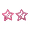Pasador de Estrella de Cinco Puntas Dopamina Clip de Estrella Lindo para Niños Estilo Y2K Dulce y Picante Pinza Lateral Accesorios para el Cabello de Niña Pasador Roto