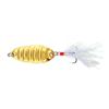 Cebo Luya de metal plano con boca de caballo y lentejuelas, boca amartillada, pez negro, perca blanca, cebo duro, cebo falso, productos de equipo de pesca