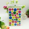 Calcomanías de color creativas nuevo smiley amor estrella de cinco puntas Punto calcomanías de recompensa para niños calcomanías de elogio venta al por mayor