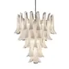 Venda Direta da Fábrica Lâmpada de Sala de Estar Francesa MURANO Luxo Leve Retro Lustre para Escada Duplex Lâmpada para Quarto Principal de Vidro Americano