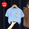 Nuevos Tops y Camisetas Elegantes para Niños 2026, Camisetas de Algodón Modernas y a la Moda para Niños Mayores, Ropa de Verano de Manga Corta para Niños