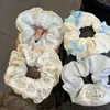 Scrunchie Estilo Coreano Zhao Lusi High-End Estético Ins Estilo Universitário Prendedor de Cabelo Estilo Doce Faixa de Cabelo Feminina
