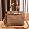 Bolsa Feminina 2023 Nova Bolsa Versátil Elegante da Moda Bolsa para Mãe Grande Capacidade Ombro Transversal Bolsa de Mão para Meia-idade