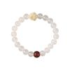 Pulsera original de ágata blanca con cura Bodhi de carbón, adorable garra de gato, mini gato con temperamento pastoral, nicho blanco