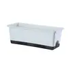 Bienes genuinos al por mayor Segunda Generación Cuenca Hollon Engrosada Rectangular para Balcón Cuenca para Verduras Familiar Amplia y Profunda Cuenca para Verduras