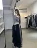 Pantalones de Pierna Ancha Rectos de Tres Barras Seleccionados Cuidadosamente para Mujer Otoño Invierno 2026 Nuevos Pantalones Deportivos Casuales Americanos Moda Cintura Alta Adelgazantes de Pierna Recta
