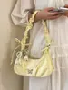 Bolso de axila tipo mariposa estilo coreano para mujer, nuevo bolso de mano dulce plisado de nicho, bolso de hombro de moda para ir al trabajo, bolso cruzado