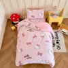 Juego de colcha de algodón de tres piezas Ultraman para guardería, siesta de bebé, juego de seis piezas para cama escolar de niños, ropa de cama para bebé