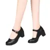 Zapatos de Baile Modelo Nuevo 2025 para Baile Cuadrado, Zapatos de Baile Nuevos de Tacón Medio Suela Suave para Mujeres, Zapatos para Madres de Mediana Edad y Mayores, Producción Transfronteriza