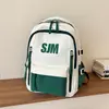 Mochila Escolar Versátil de Gran Capacidad 2026 Nueva Mochila Elegante con Bloques de Color para Estudiantes Venta al por Mayor