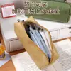 Bolsa de Cosméticos Simple de Gran Capacidad de Papel Dupont de Aspecto Elegante, Bolsa de Almacenamiento Fresca y Portátil, Estuche para Lápices de Almacenamiento Resistente a Manchas para Estudiantes