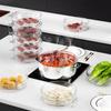 Tapa Tapa para Platos Estante de Almacenamiento Doméstico Transparente Antimosquitos y a Prueba de Polvo Multifuncional Cocina Aislante del Calor Tapa para Platos Multicapa Cubierta para Mesa de Comedor