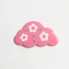 Nuevos accesorios de dibujos animados con forma de nube con diamantes, funda de teléfono linda estilo ins, kit de material de pegamento de crema, pasadores decorativos para el cabello, dijes para zapatos