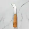 Cuchillo de Fruta de Acero Inoxidable al por Mayor, Pequeño Cuchillo Curvo Agrícola, Cuchillo para Plátanos, Cuchillo para Piñas, Cuchillo Doméstico para Verduras y Frutas, Pelador, Cuchillo para Cortar Verduras