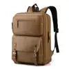 Mochila para Hombre 15.6 pulgadas Bolsa para Computadora Mochila para Viajes de Negocios Bolsa Grande de PU Mochila Ligera de Negocios