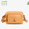 Bolsa Transversal Dupla Camada de Papel Dupont Saco Quadrado Estéreo Casual Retrô Bolsa de Ombro Única para Casal Tendência Nacional Processamento e Personalização