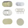 Suministros para máquina de insignias metálicas de 58 mm, insignias metálicas de hojalata, accesorios hechos a mano para bricolaje
