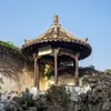 Projeto Paisagístico Pavilhão Jardim Edifício Antigo Treliças de Abacaxi Madeira Antisséptica Pavilhão Hexagonal Fábrica de Origem Amostra Grátis