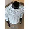 Otoño 2026 Nuevo Estilo Estilo Hong Kong Molde Falso Talla Grande Estampado Rayado Camiseta M-5X HT261156-P16