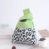 Bolsa de Tricô, Bolsa de Mão, Bolsa Saco, Bolsa de Ombro, Bolsa Feminina de Palha, Bolsa Feminina, Bolsa Colete, Bolsa Simples para Presente, Color-Blocking
